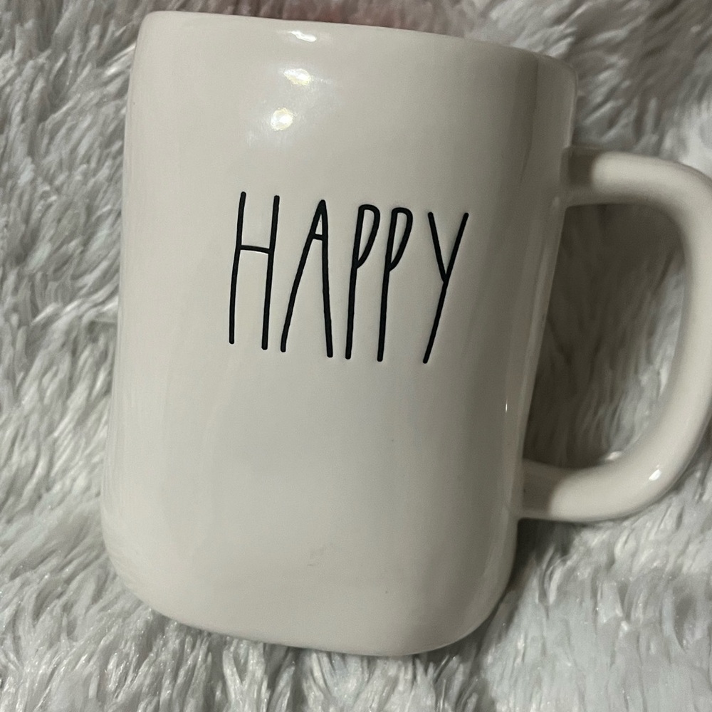 RAE DUNN Happy Halloween White
Orange Inside Mug Coffee Tea
